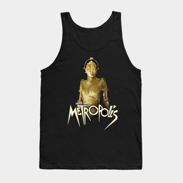 Metropolis Tank Top by MindsparkCreative